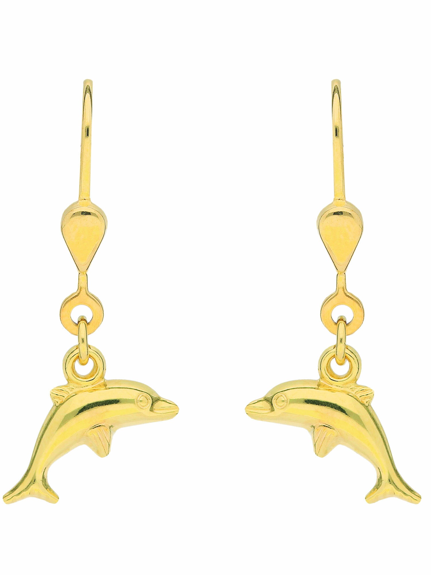 Ohrhänger Adelia´s Damen Delphin«, Goldschmuck für im I\'m walking Onlineshop Ohrhänger Gold | Paar Ohrringe »333