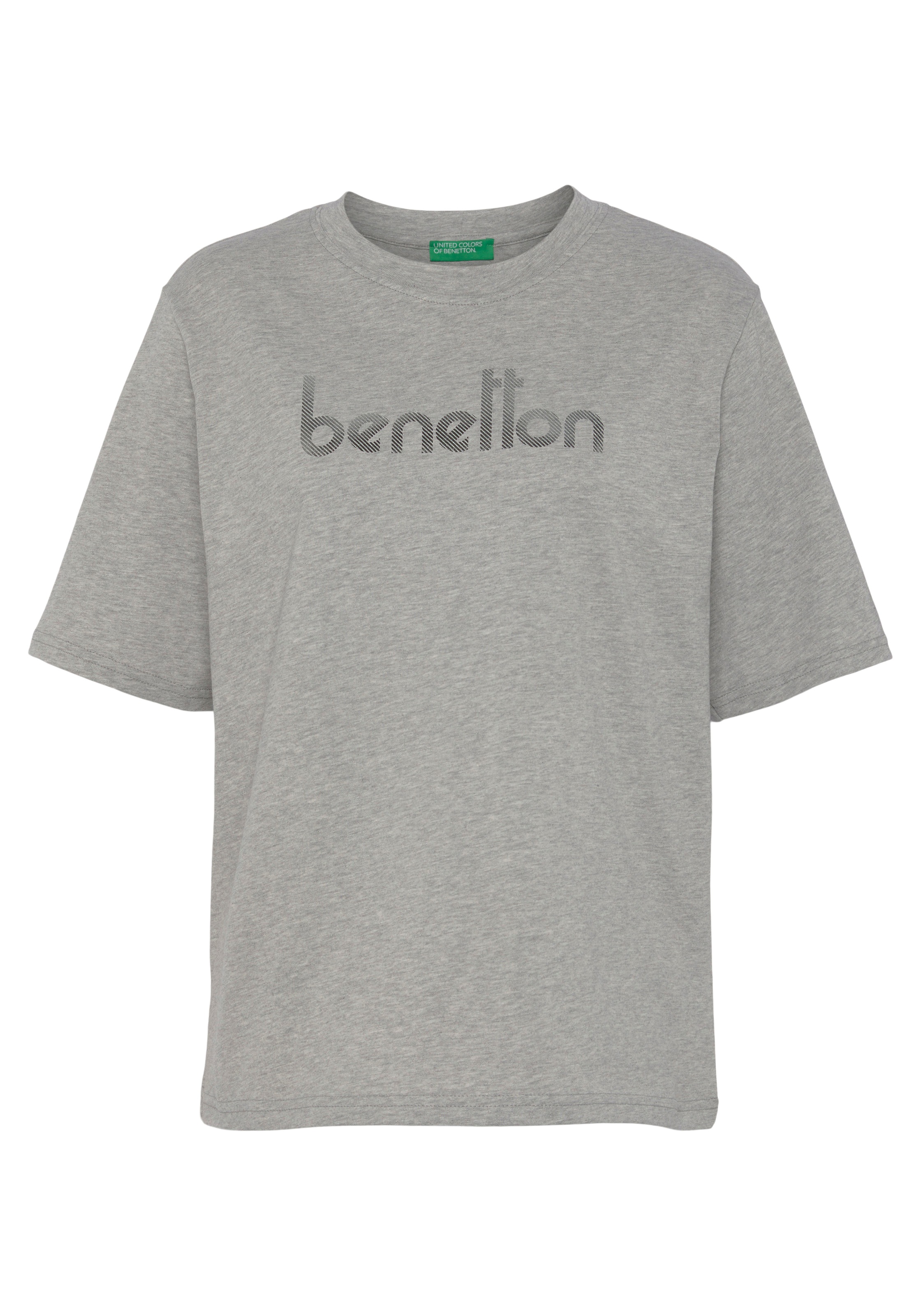 United Colors Logodruck of T-Shirt, Brust shoppen mit Benetton auf der