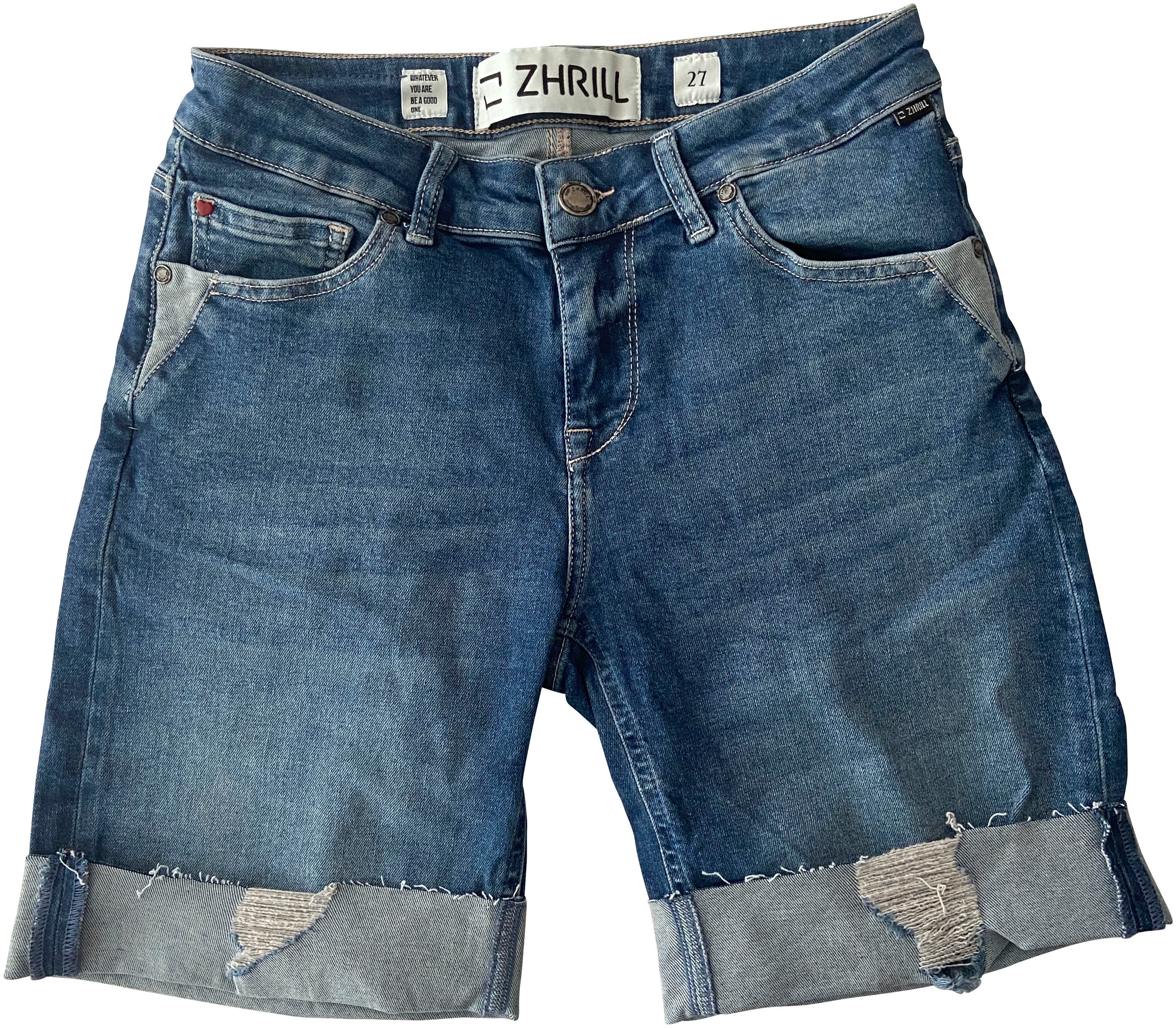 Zhrill Shorts »NOVA SHORT«, im Vintage Look mit Logo Details bestellen