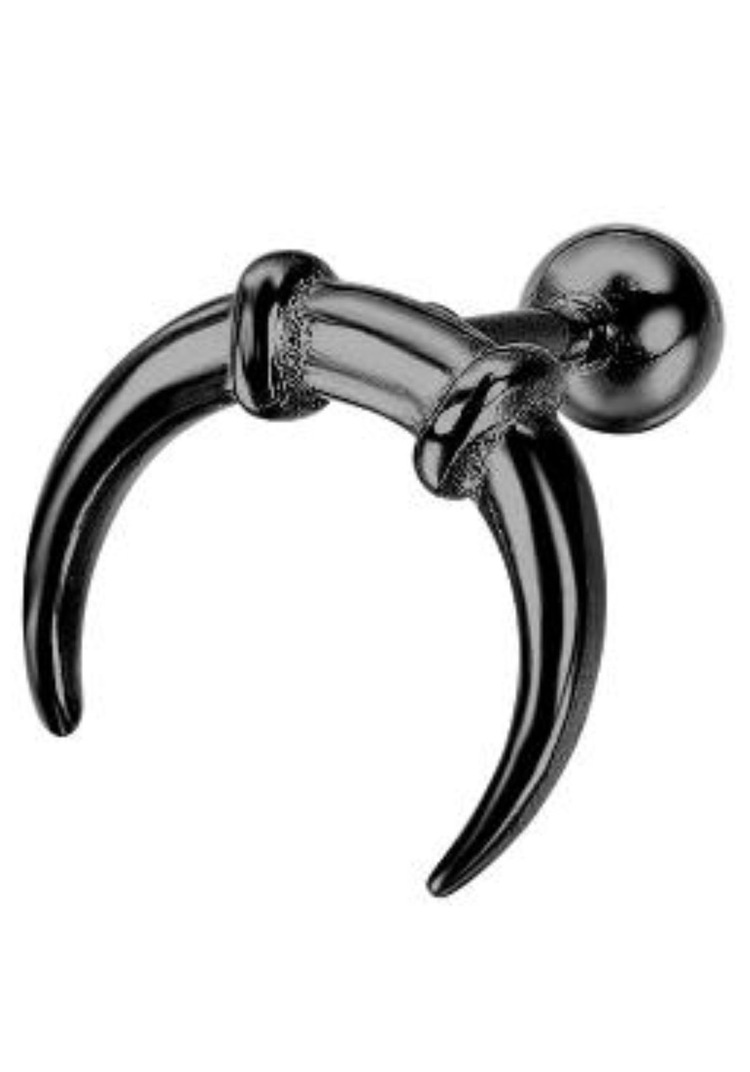 Single-Ohrstecker »Schmuck Geschenk Ohrschmuck einzeln Maori-Style«, zu Hoodie, Shirt,...
