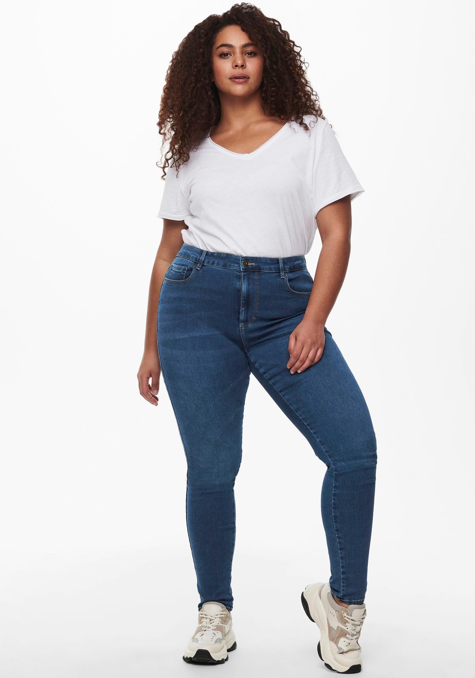 ONLY CARMAKOMA High-waist-Jeans HW DNM« shoppen »CARAUGUSTA SK