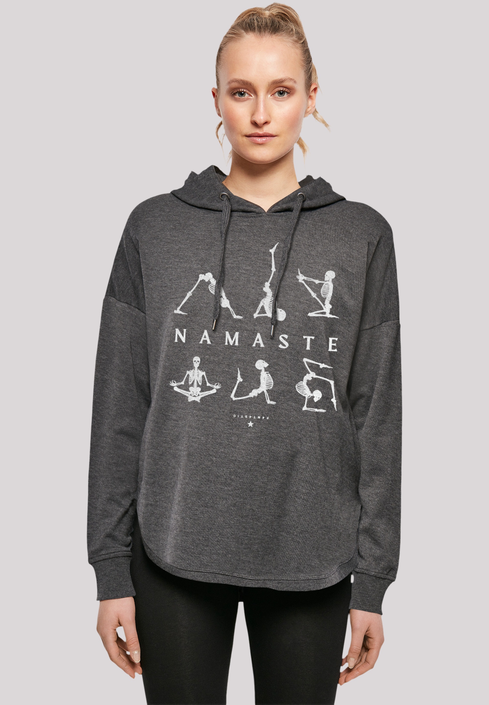 F4NT4STIC Sweatshirt »Namaste Yoga Skelett Halloween«, Print online kaufen  | I'm walking