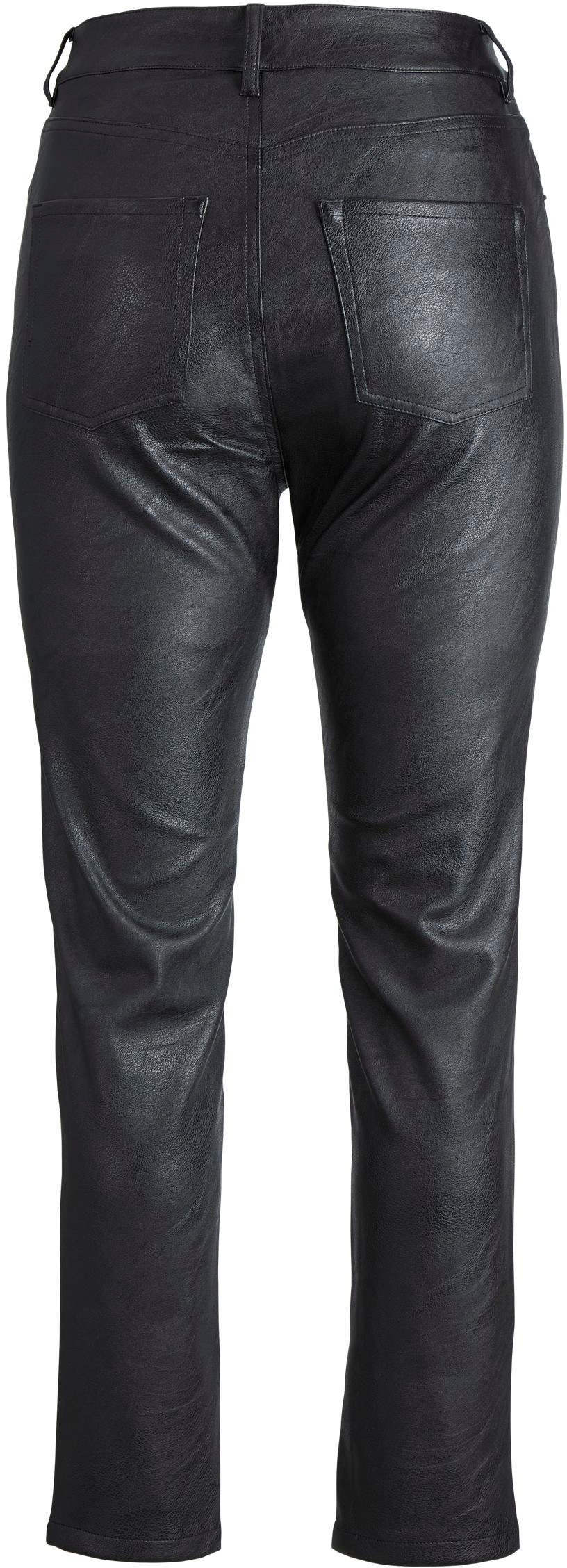 JJXX Lederimitathose »JXBERLIN SLIM HW FAUX LEAT PANTS« kaufen