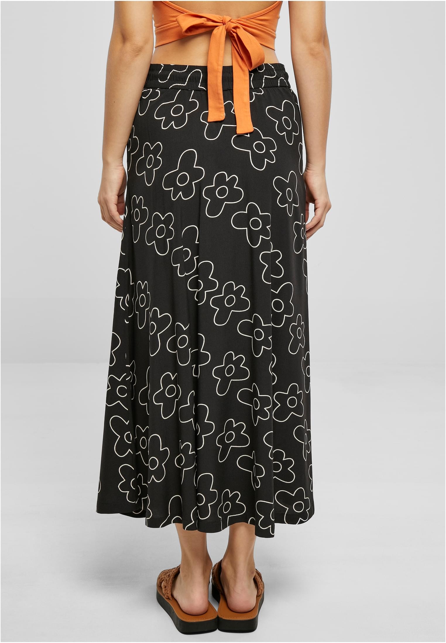 Jerseyrock Skirt«, »Damen Ladies tlg.) Midi (1 Viscose URBAN CLASSICS kaufen