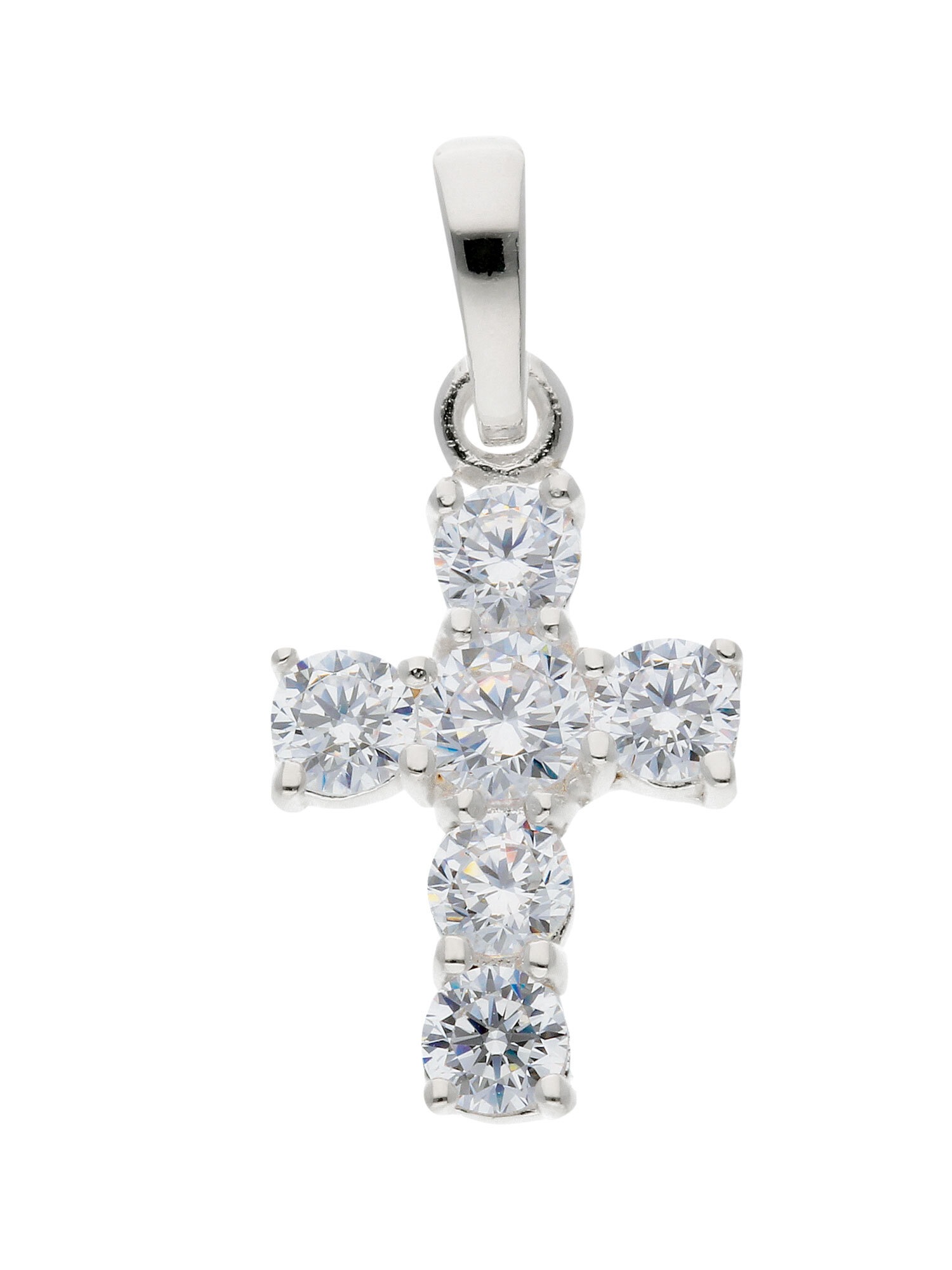 Adelia´s Kettenanhänger »925 Silber Kreuz walking bestellen Silberschmuck Zirkonia I\'m Damen Herren für & | Anhänger«, mit