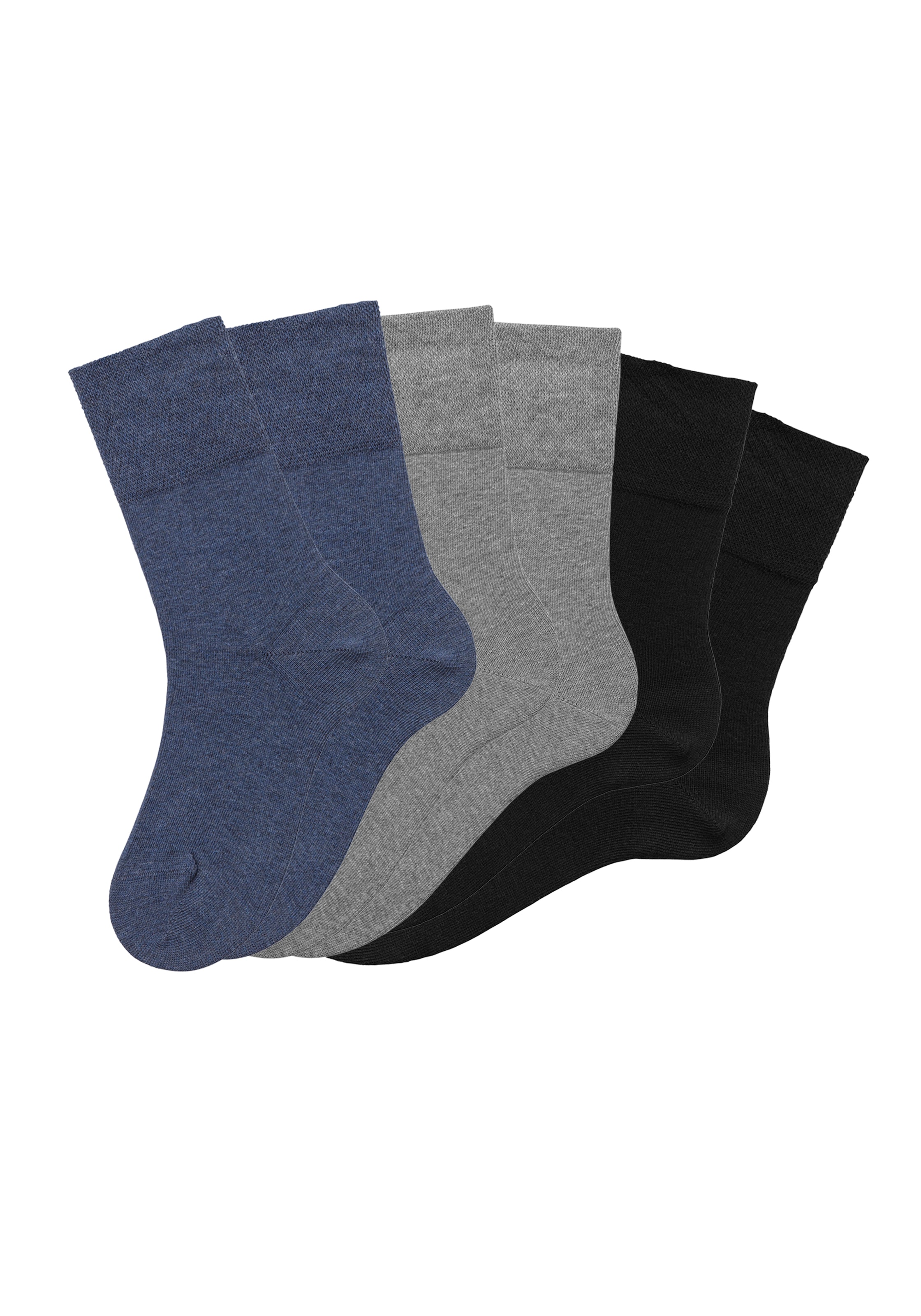 H.I.S Socken, | geeignet (Set, Komfortbund mit auch bestellen für I\'m walking 6 Diabetiker Paar)