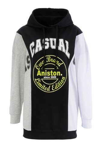 Aniston CASUAL Sweatshirt, Kapuze mit Bindeband regulierbar kaufen