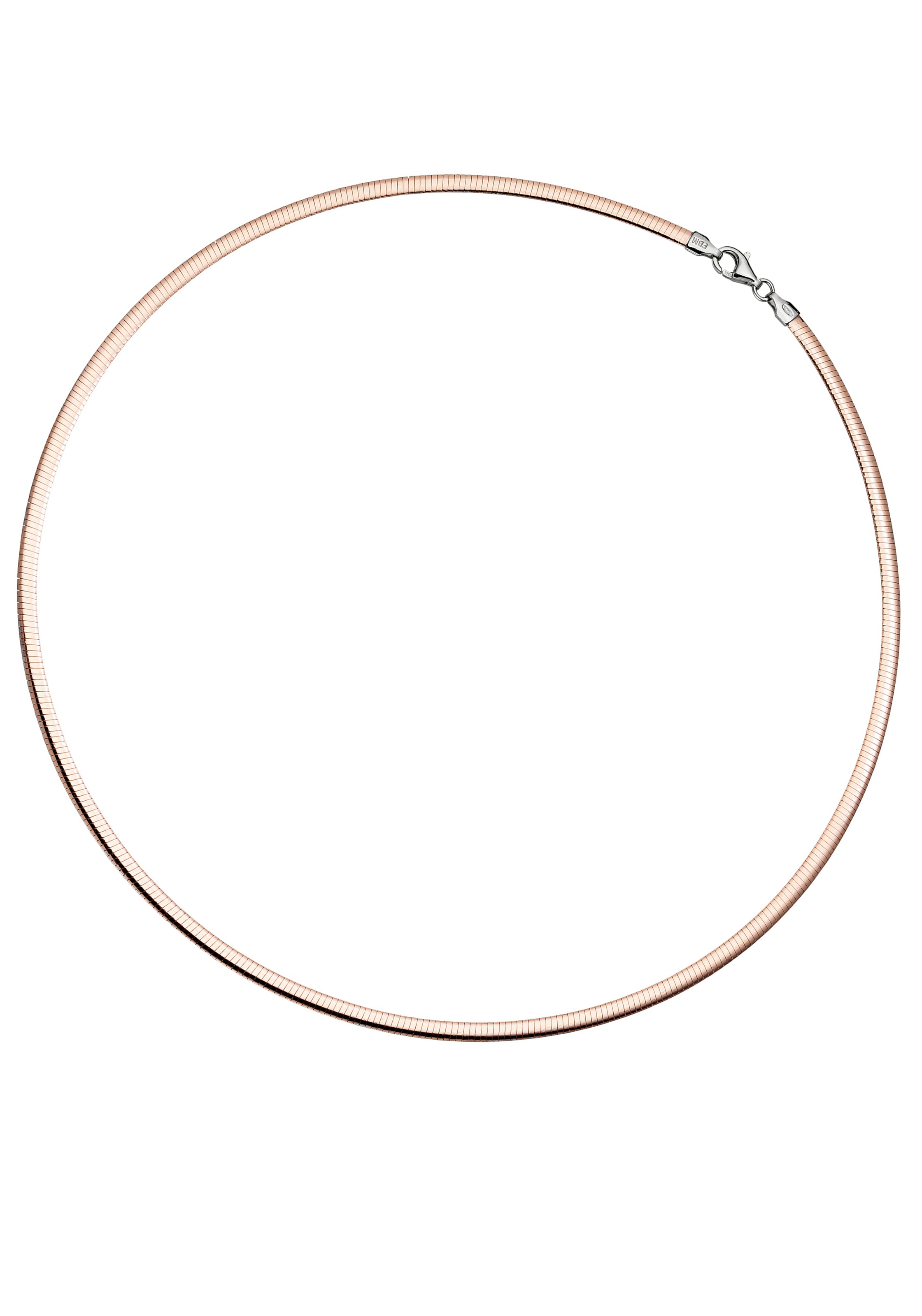 JOBO Halsreif »Halskette«, 925 Silber roségold vergoldet 45 cm bestellen |  I\'m walking
