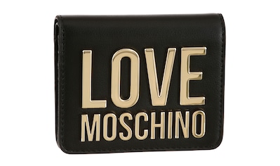 LOVE MOSCHINO Geldbörse, mit goldfarbenen Logo kaufen