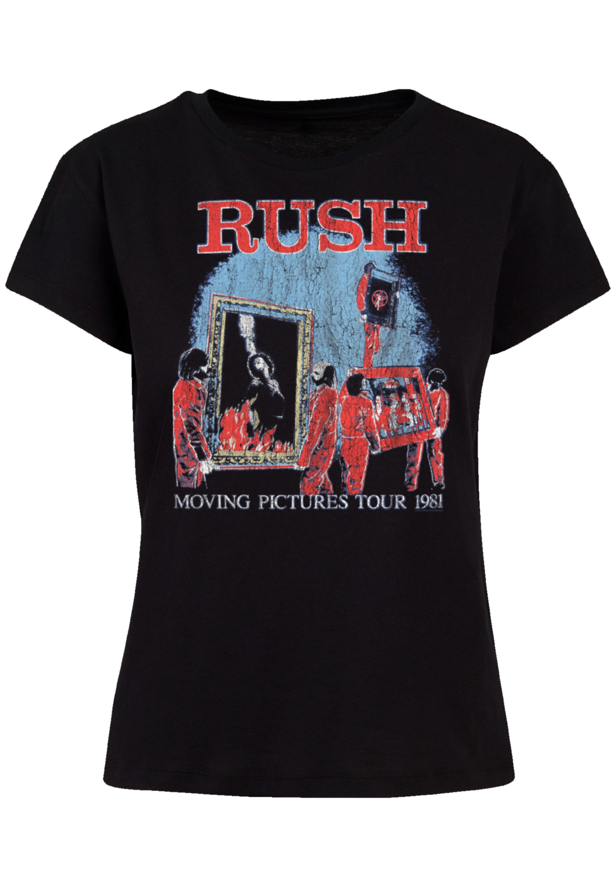 F4NT4STIC T-Shirt Moving »Rush Tour«, Rock | walking Band Premium kaufen Qualität I\'m online Pictures