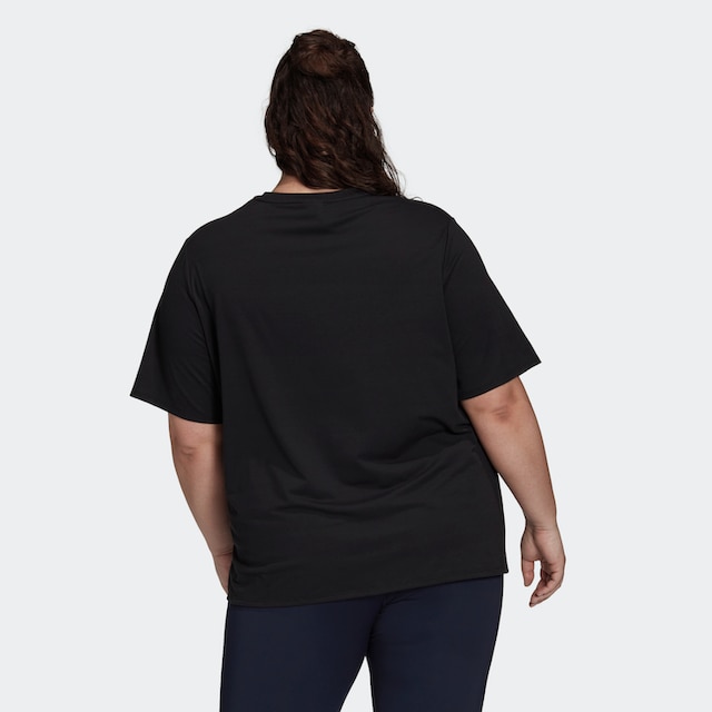 adidas Performance T-Shirt »TRAIN ICONS 3-STREIFEN – GROSSE GRÖSSEN«  shoppen
