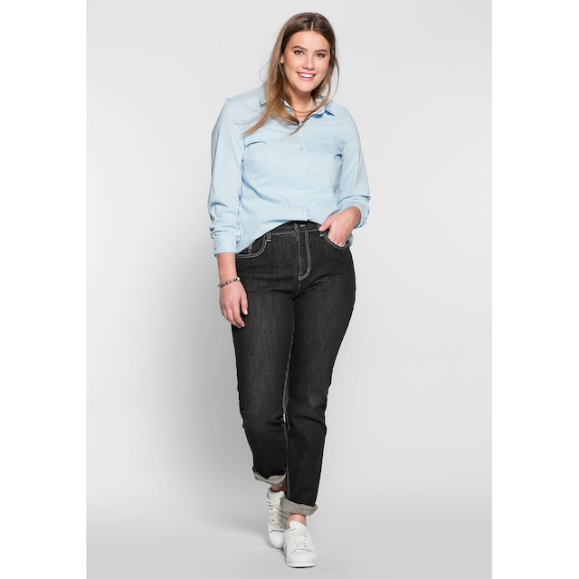 Sheego Stretch-Jeans »Große Größen«, Bauch-weg-Effekt shoppen