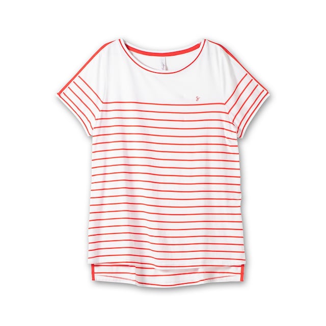 Sheego T-Shirt »Große Größen«, mit Zierband auf der Schulter shoppen | I'm  walking