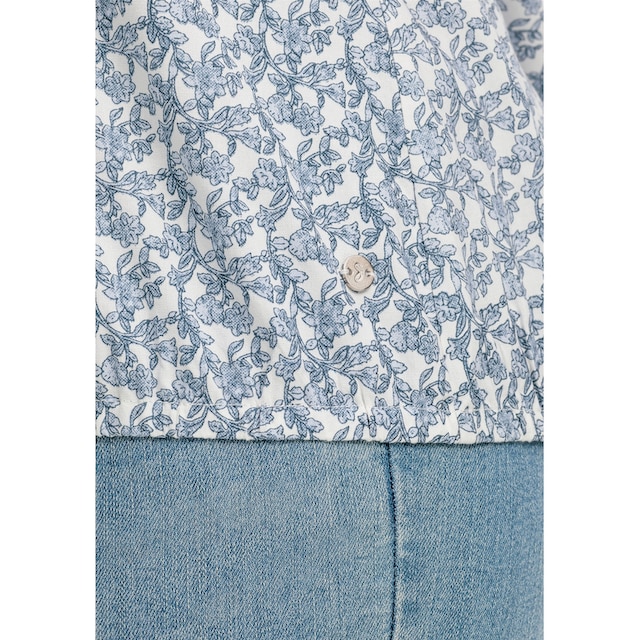 Sheego Tunika »Große Größen«, mit Blumenprint und Saum-Gummizug kaufen |  I\'m walking