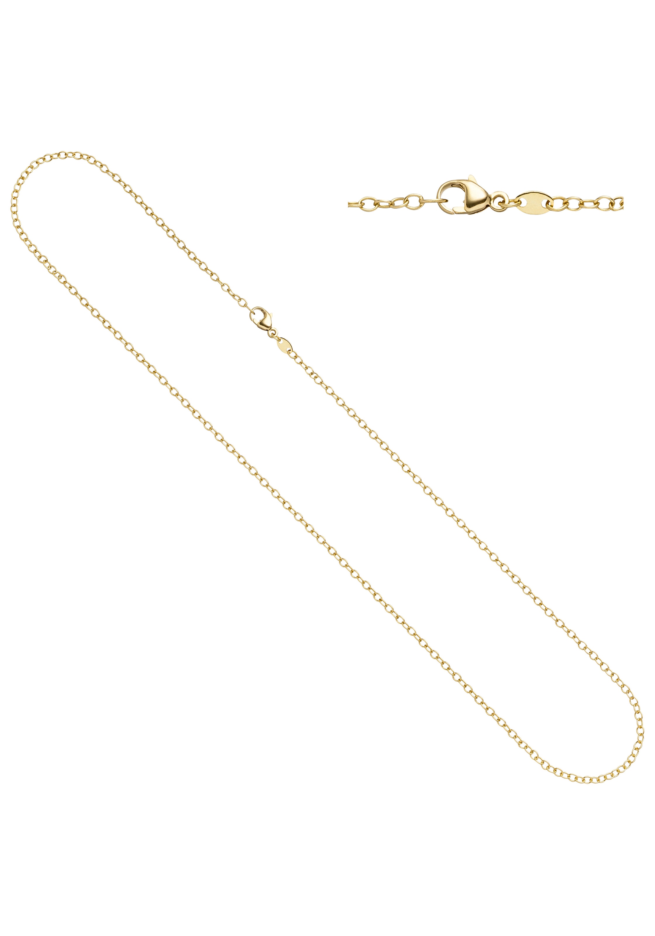 JOBO Goldkette Weit-Ankerkette 585 Gold 50 cm 2 mm
