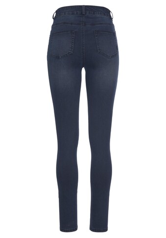Arizona Skinny-fit-Jeans »Ultra Stretch«, High Waist mit durchgehender Knopfleiste kaufen