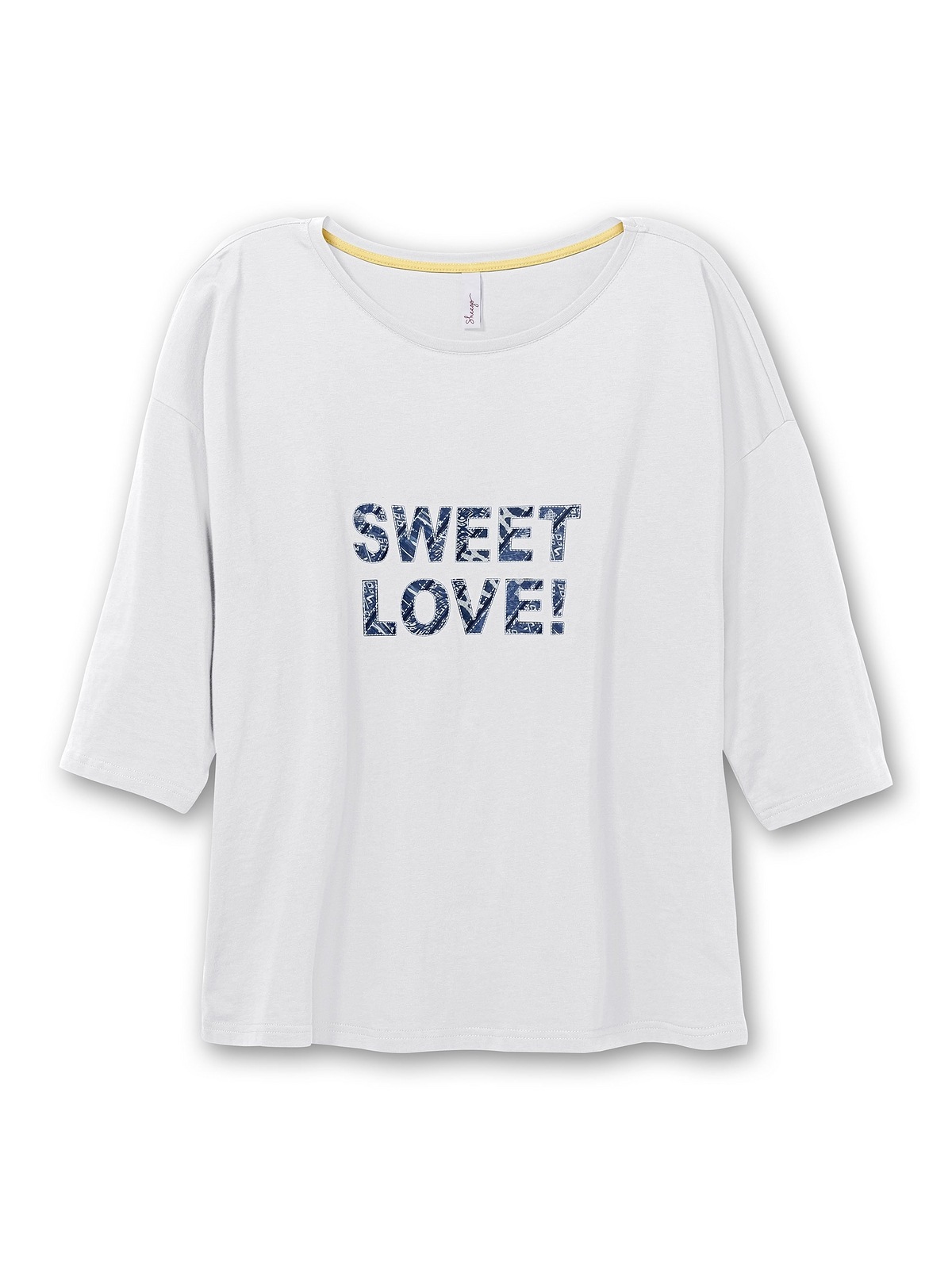 Sheego 3/4-Arm-Shirt »Große Größen«, mit Frontdruck kaufen