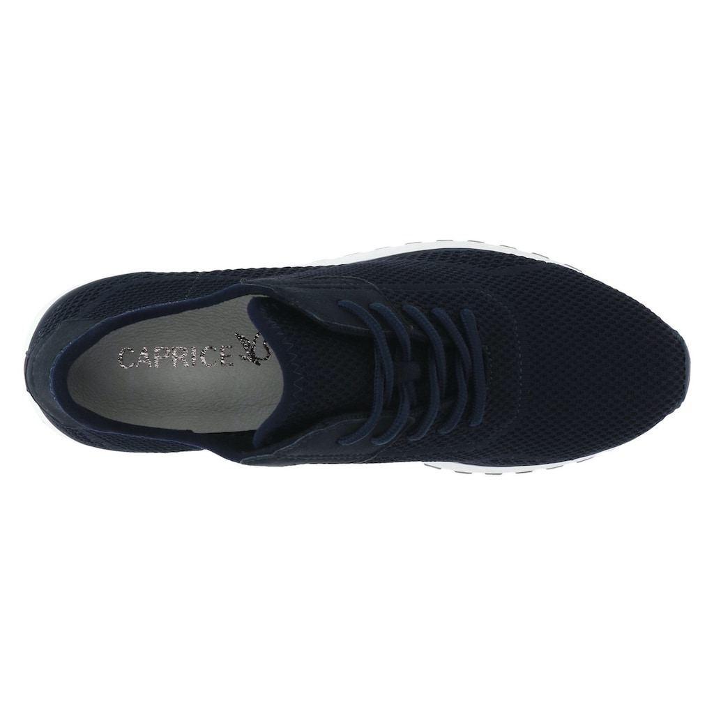 Caprice Sneaker, mit luftdurchlässiger Perforation, G-Weite