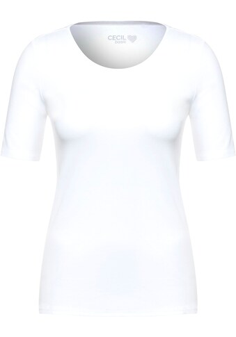 Cecil T-Shirt »Style Lena«, im Basic-Style kaufen