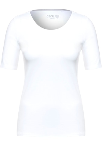 T-Shirt »Style Lena«, in Unifarbe