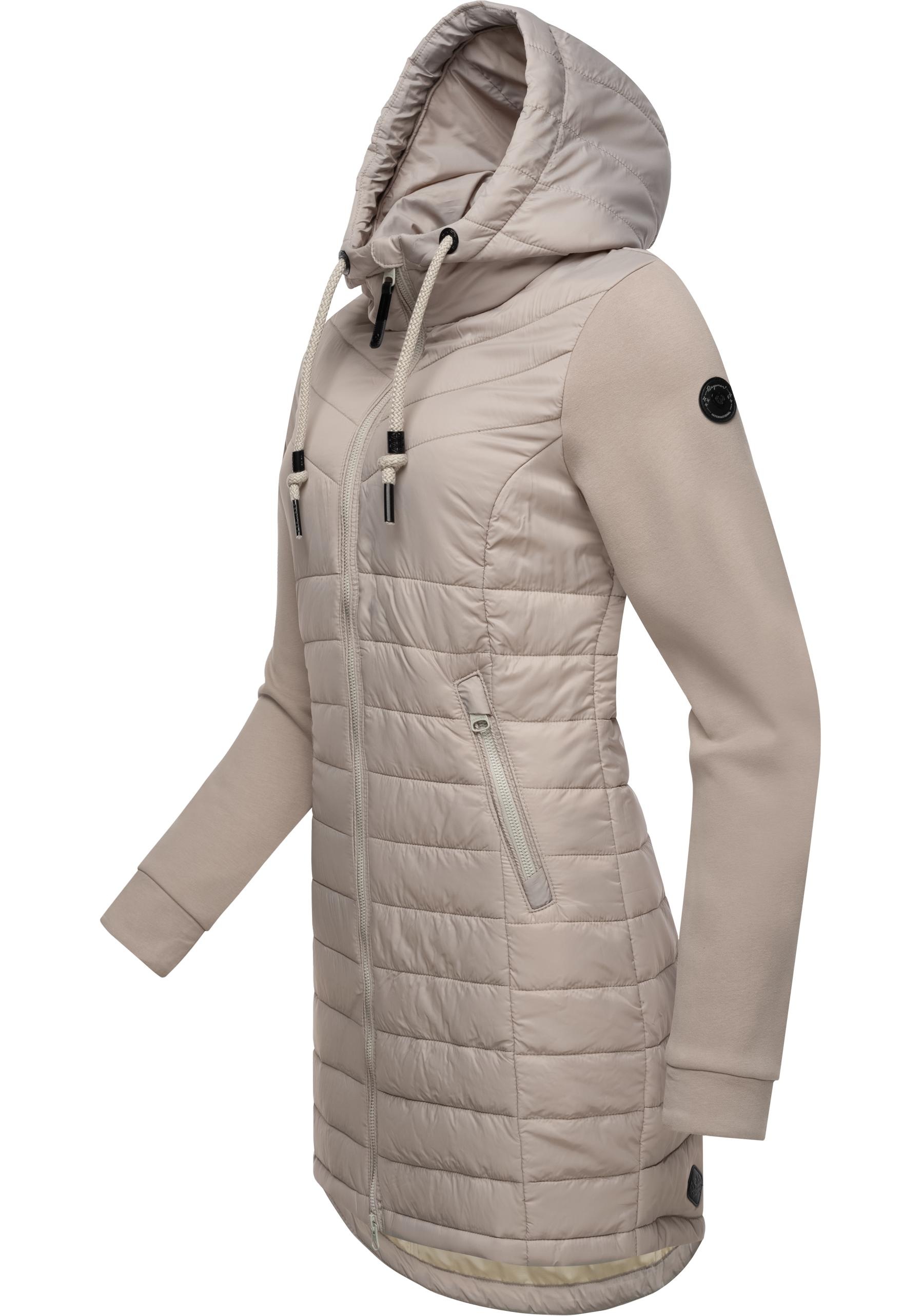 Ragwear Steppmantel »Lucinda Long«, Mantel aus modernem Materialmix mit  Kapuze bestellen | I\'m walking | Übergangsjacken