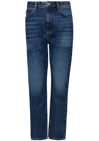 Superdry Straight-Jeans, Vintage-Jeans aus Bio-Baumwolle mit hohem Bund kaufen