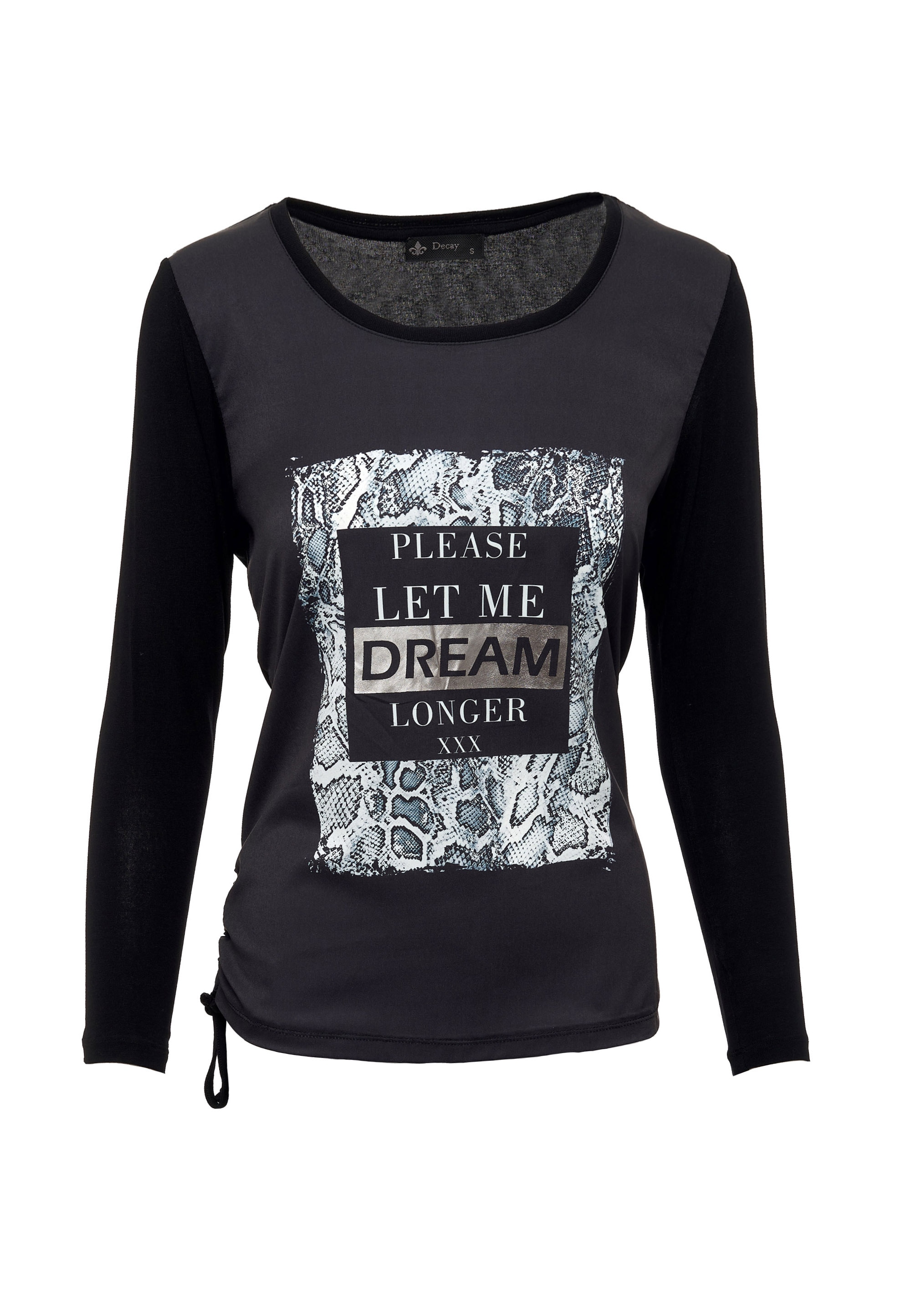Decay Langarmshirt, mit trendigem Metallic-Effekt kaufen | I\'m walking | Rundhalsshirts