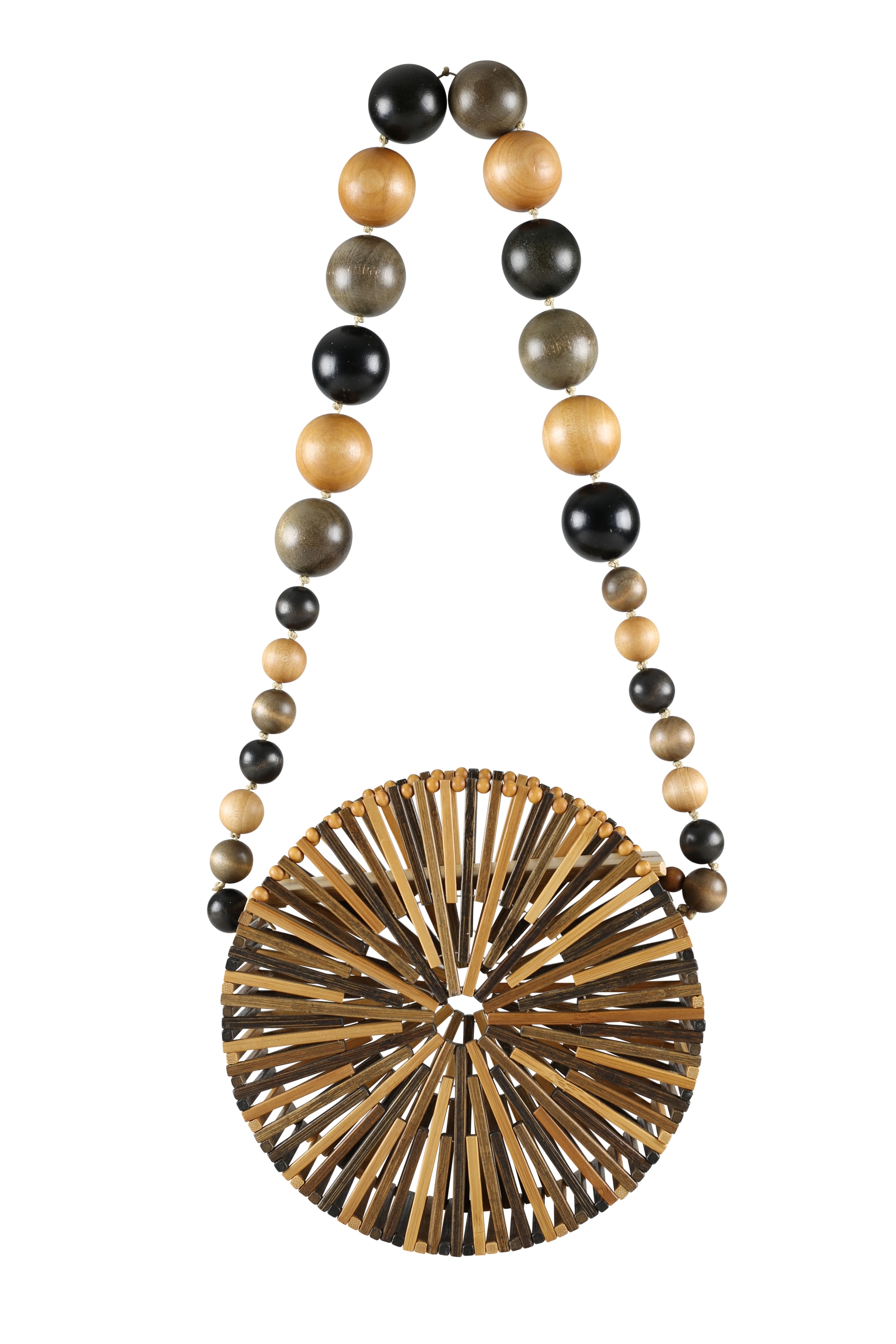 COLLEZIONE ALESSANDRO Schultertasche »Panda«, komplett aus Holz kaufen