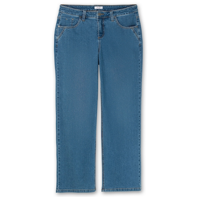 Sheego Weite Jeans »Große Größen«, ELLA für kräftige Oberschenkel und Waden  kaufen | I'm walking