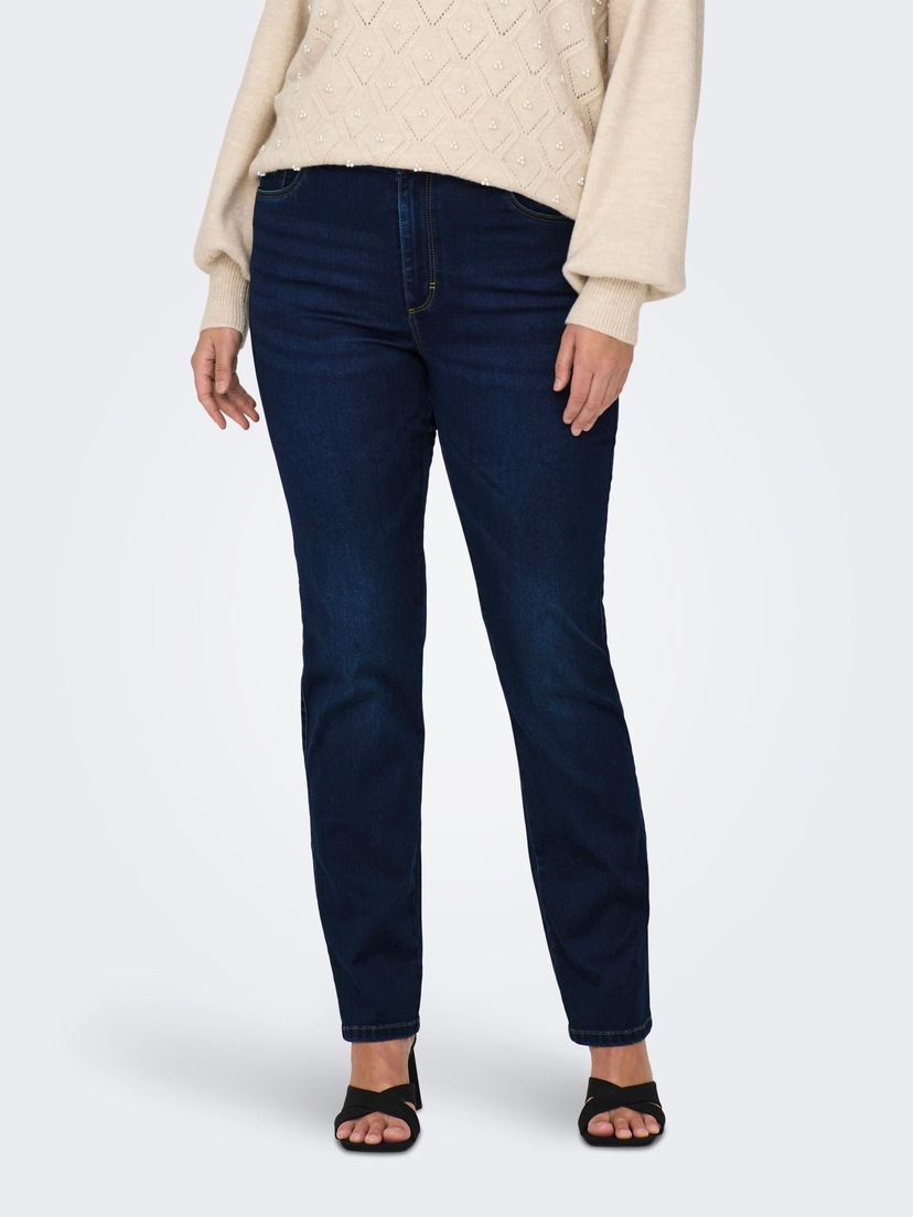 Straight-Jeans STRT bestellen NOOS« DNM REG »CARALICIA CARMAKOMA DOT5669 ONLY
