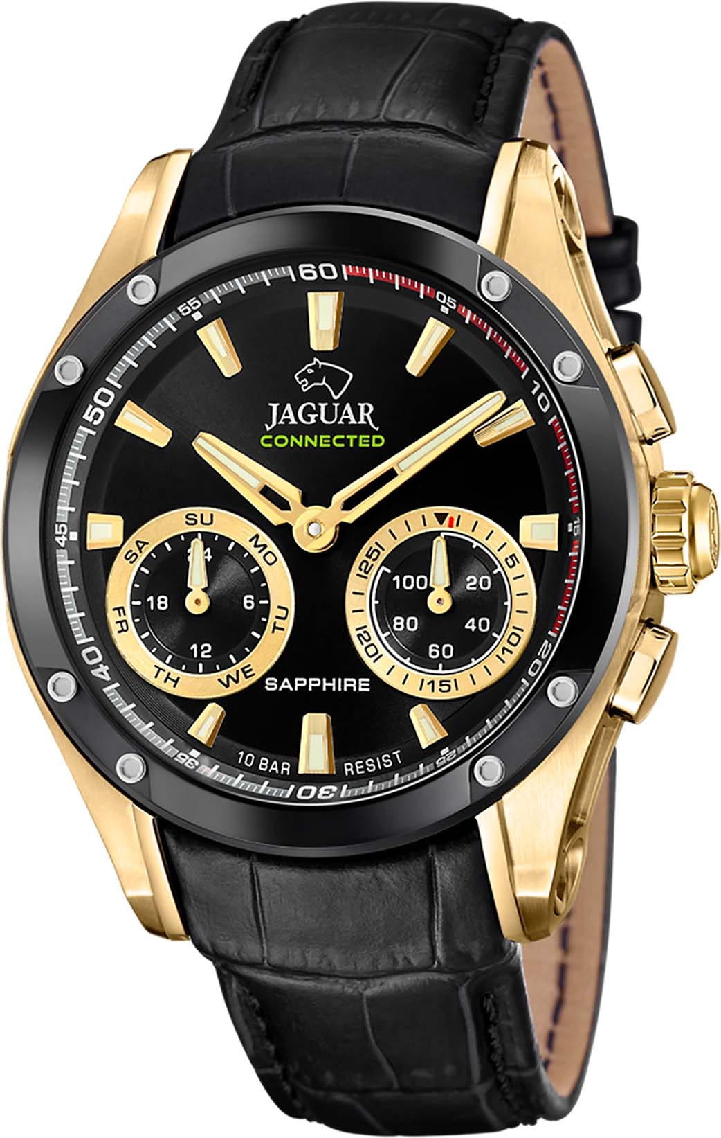 Jaguar Chronograph »Connected, J962/2«, (Set, 3 tlg., mit Wechselband und Werkzeug) kaufen