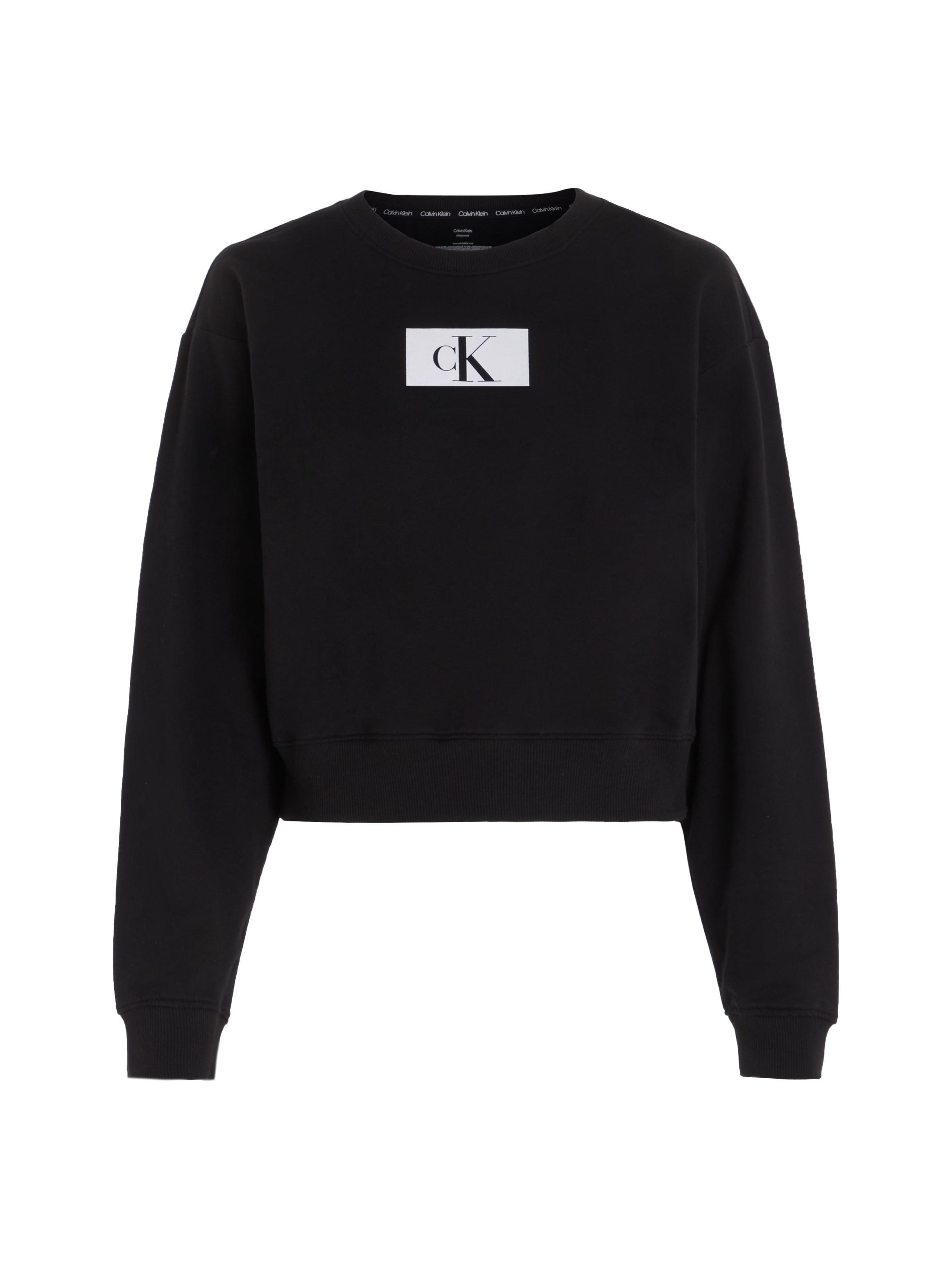 Favoriten Calvin Klein Sweatshirt Cropped-Design im kaufen SWEATSHIRT«, »L/S