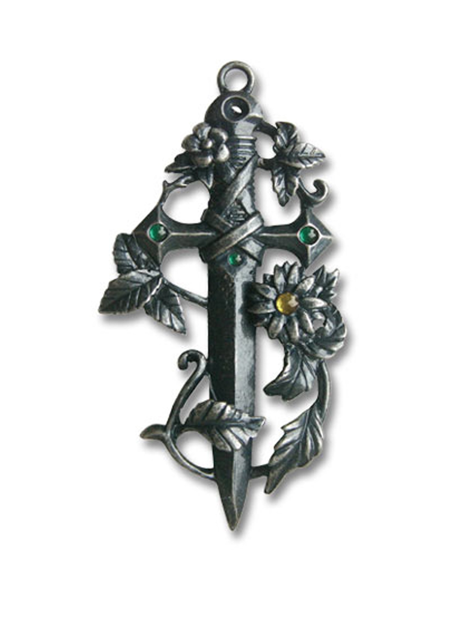Adelia´s Amulett Anhänger Greenwood Talisman Schwert im Dickicht- Magischer Schutz