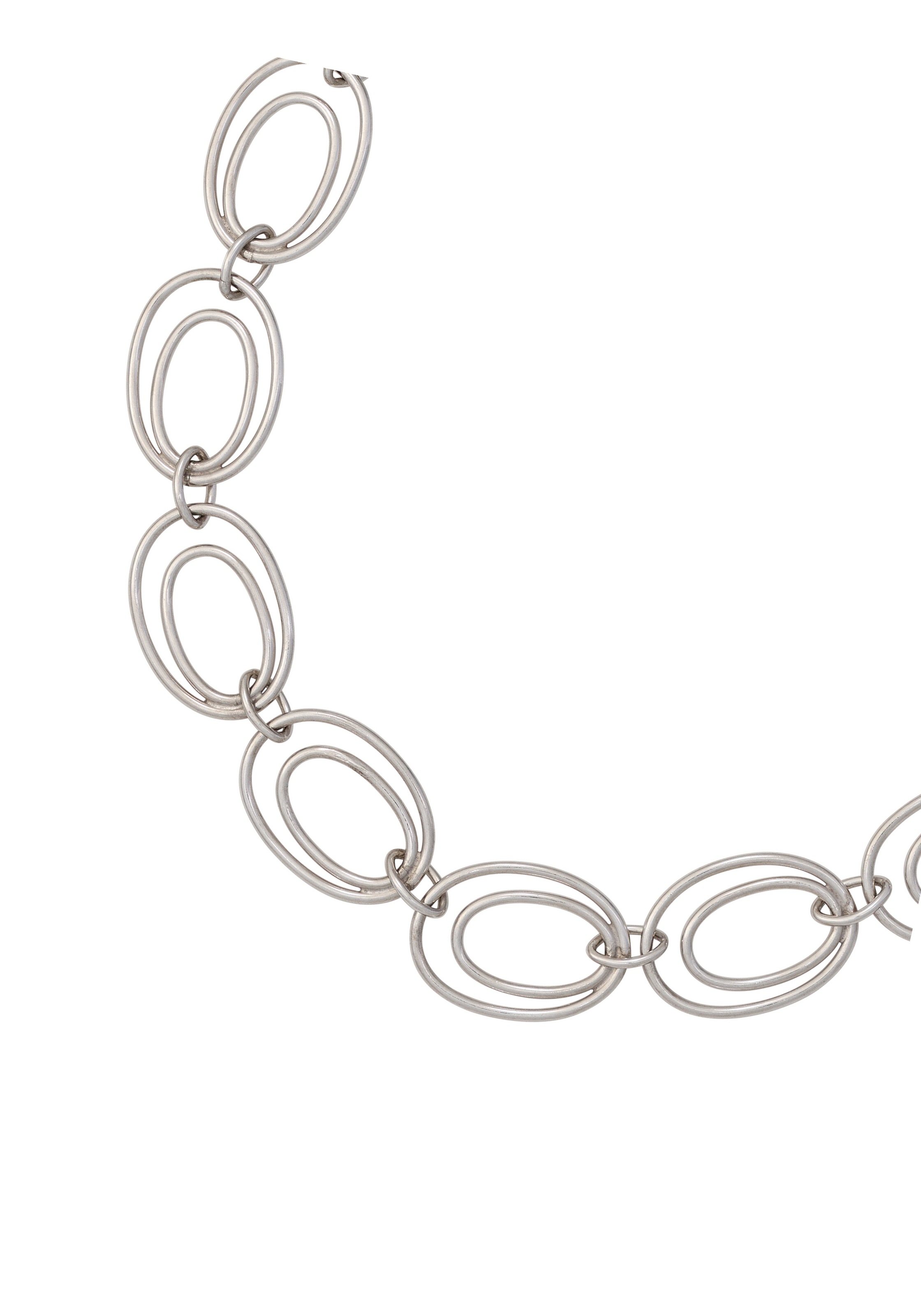 JOBO Silberkette Kette mit großen Gliedern 925 Silber 64 cm