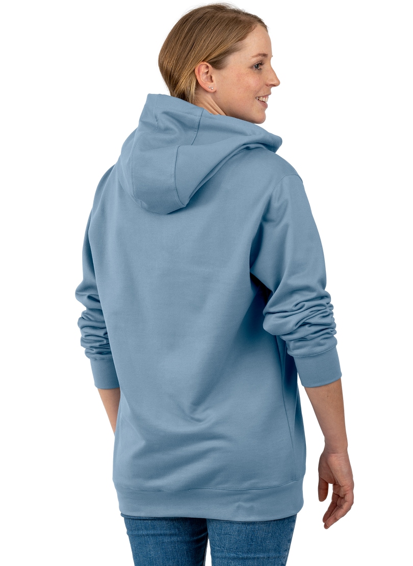 »TRIGEMA Kapuzenpullover 3D-Motiv« walking Trigema mit kaufen großem Kapuzensweatshirt | online I\'m