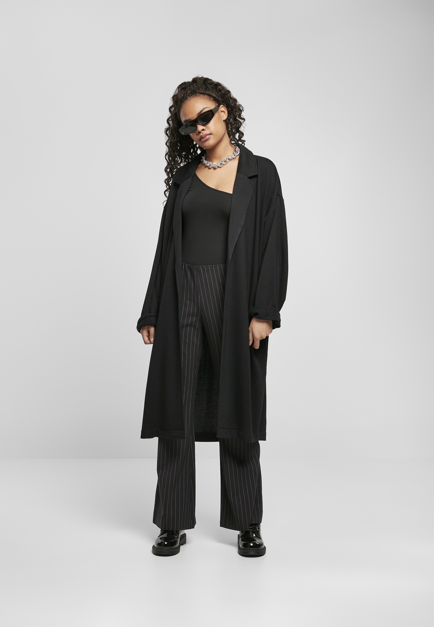 URBAN CLASSICS Sweatjacke »Damen Ladies Modal Terry Oversized Coat«, (1 tlg.)  online kaufen | I\'m walking