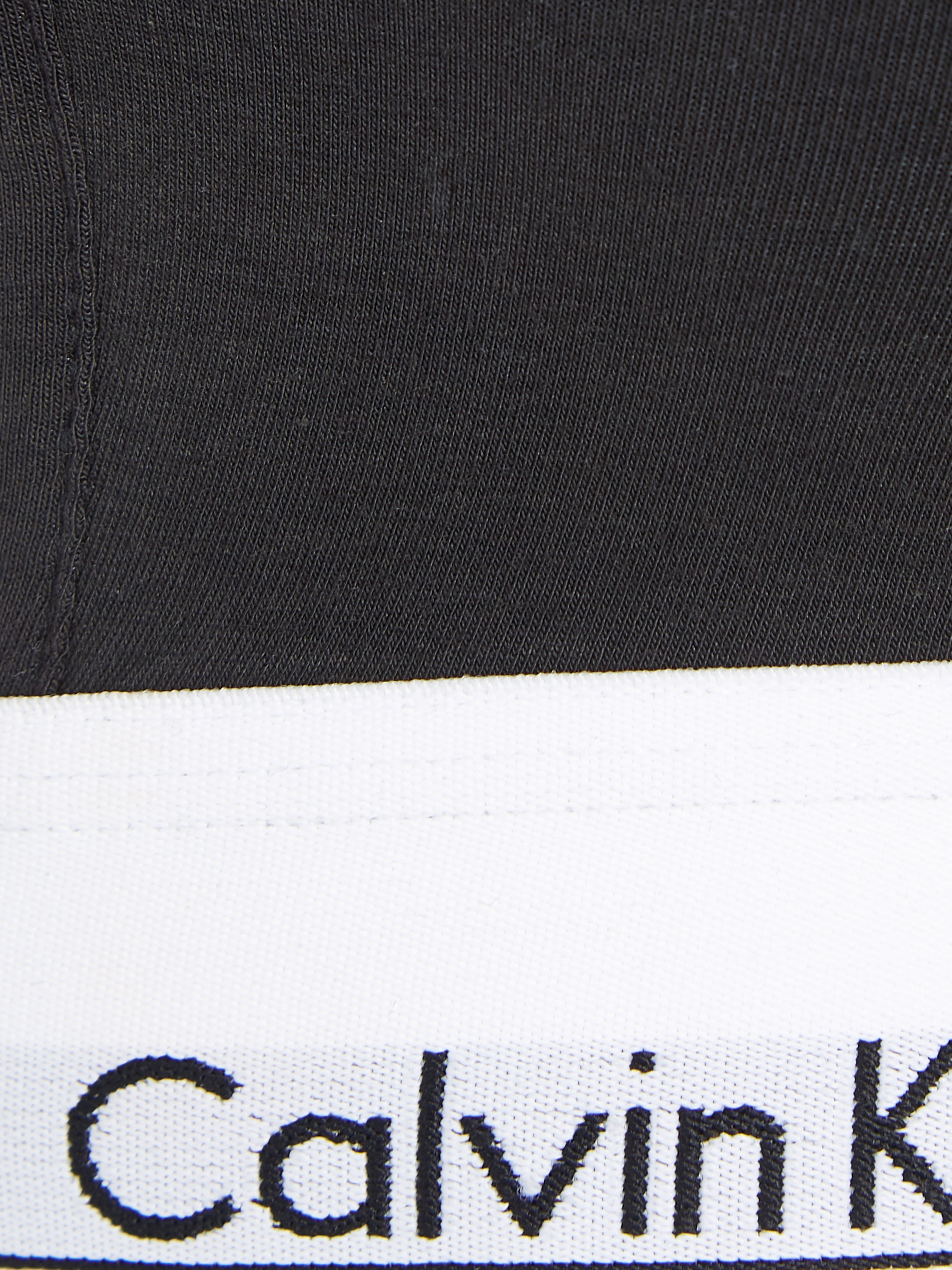 Calvin Klein Bralette-BH, mit CK Logo am Bund sowie den Trägern & Wäsche  auf Rechnung bestellen