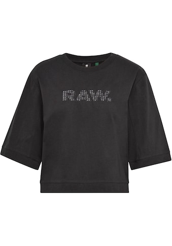 G-Star RAW T-Shirt »Boxy Fit RAW Embroidery T-Shirt«, mit RAW Grafikstickerei auf der... kaufen