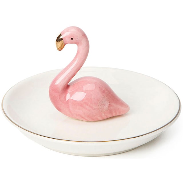 Firetti Schmuckablage »Schmuck Geschenk Taschenleerer Dekoschale  Ablageschale Flamingo«, Perfekt zu jedem Anlass - Geburtstag, Weihnachten!  kaufen | I'm walking