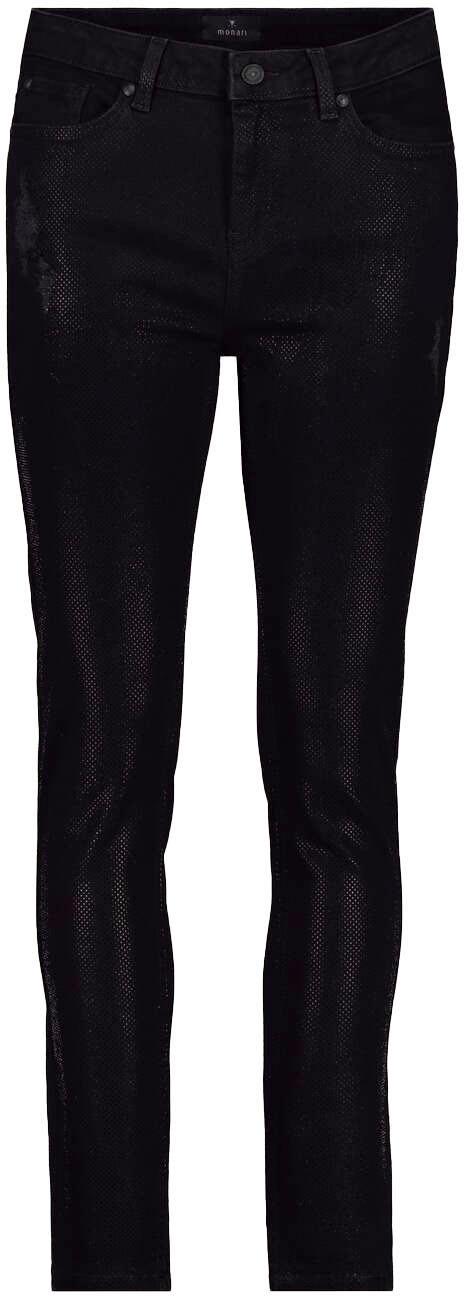 Monari Röhrenhose, mit glänzendem Print kaufen
