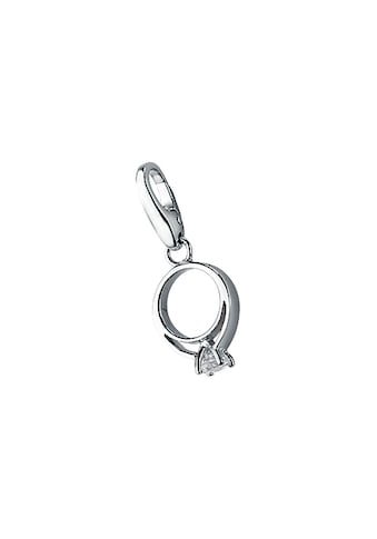 GIORGIO MARTELLO MILANO Charm-Einhänger »Ring mit einem Zirkonia« kaufen