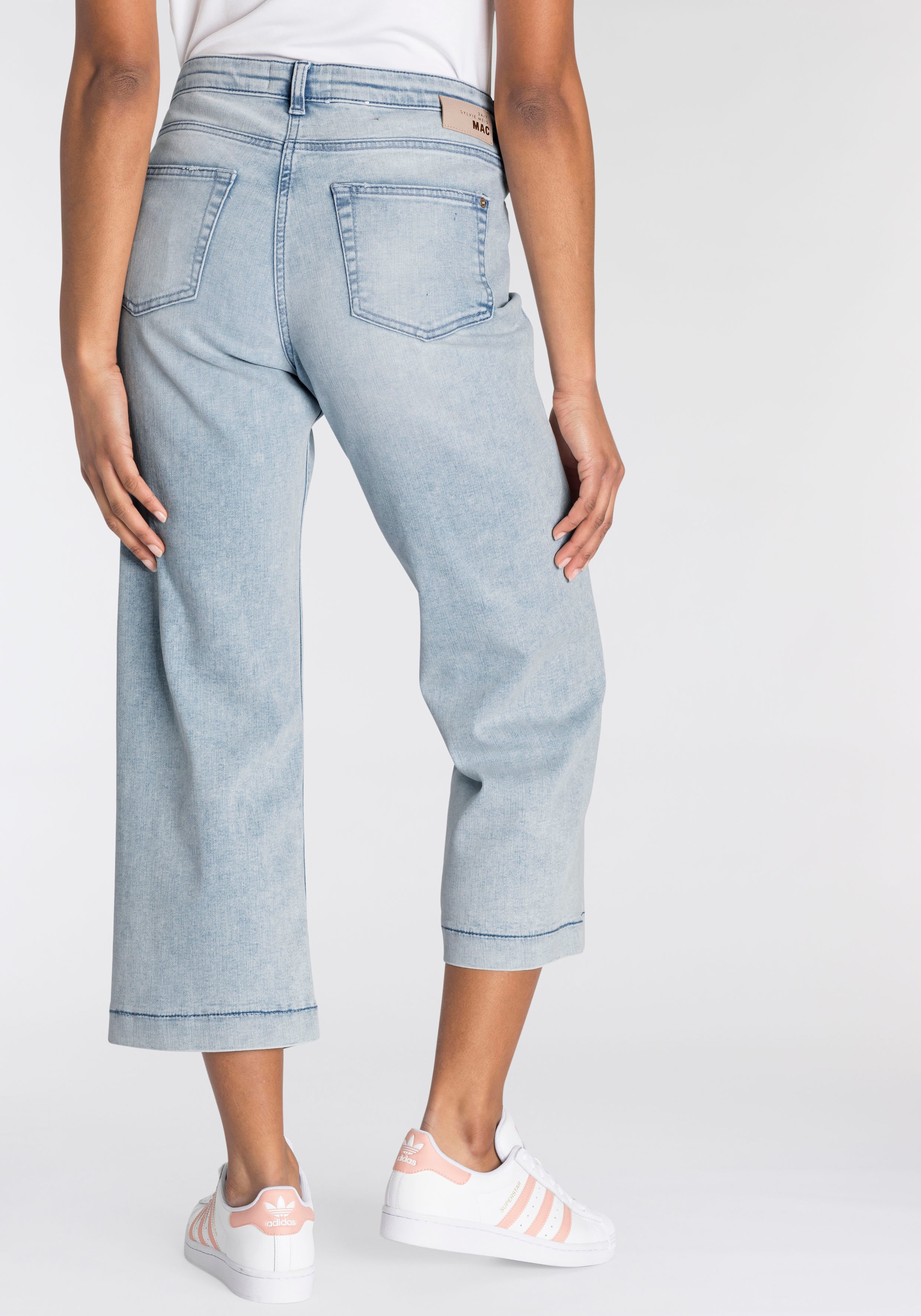 MAC Weite Jeans »Rich-Culotte Sylvie Meis«, Weiter Culotte-Schnitt mit  Sylvie Meis shoppen | I'm walking