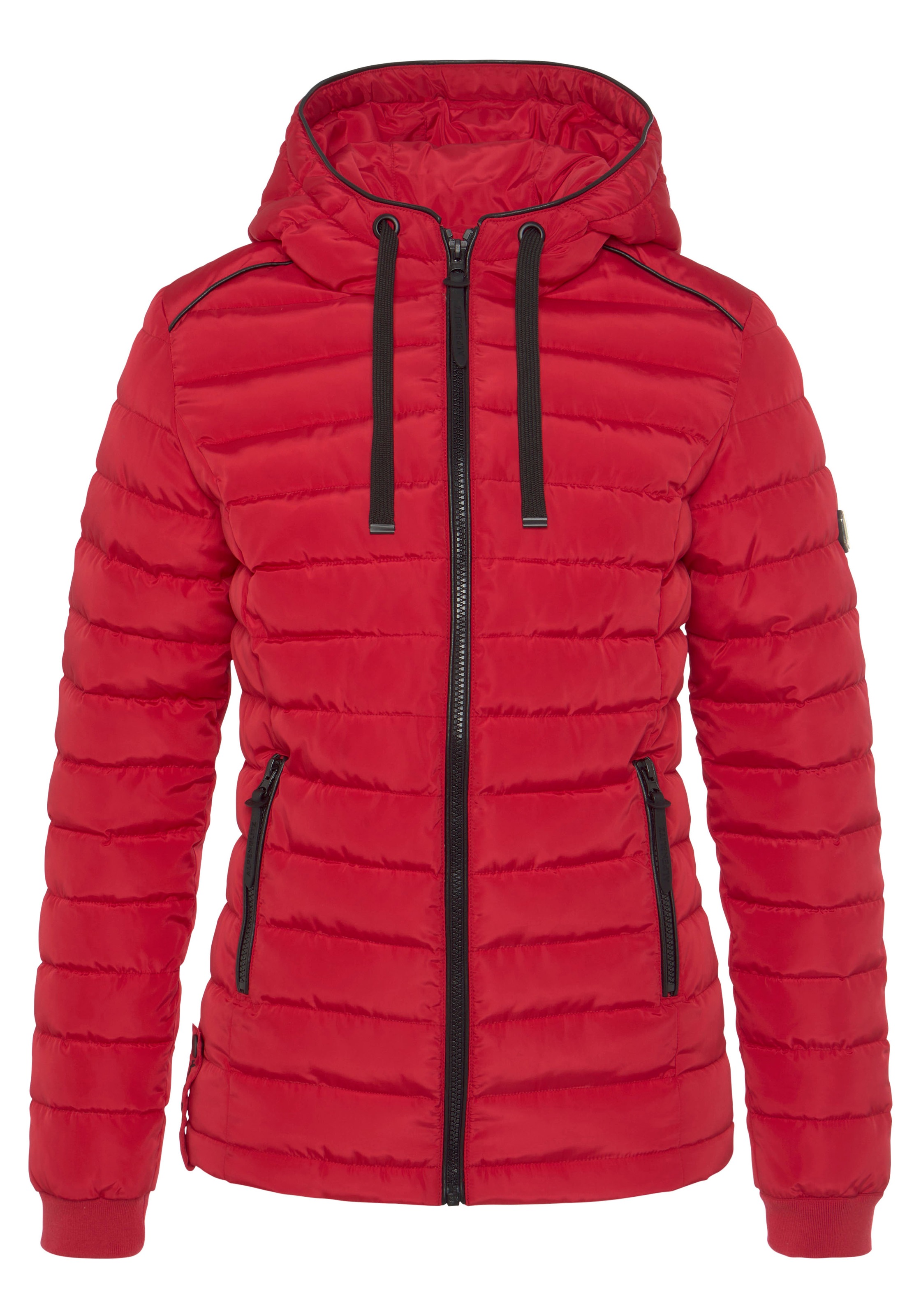 ALPENBLITZ Steppjacke »Hüttenharmonie«, mit Kapuze, mit kontrastfarbendem... kaufen