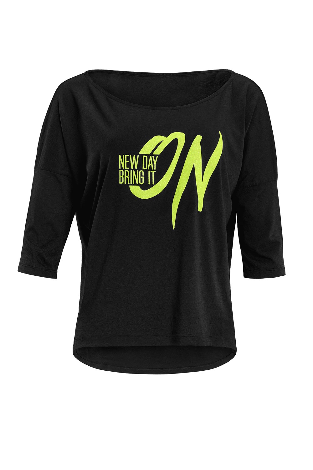 Winshape 3/4-Arm-Shirt »MCS001 ultra leicht«, mit Neon gelbem Glitzer-Aufdruck kaufen