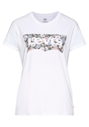 Levi's® T-Shirt »The Perfect Tee Pride Edition«, mit Batwing-Logoprint in Blumenoptik kaufen