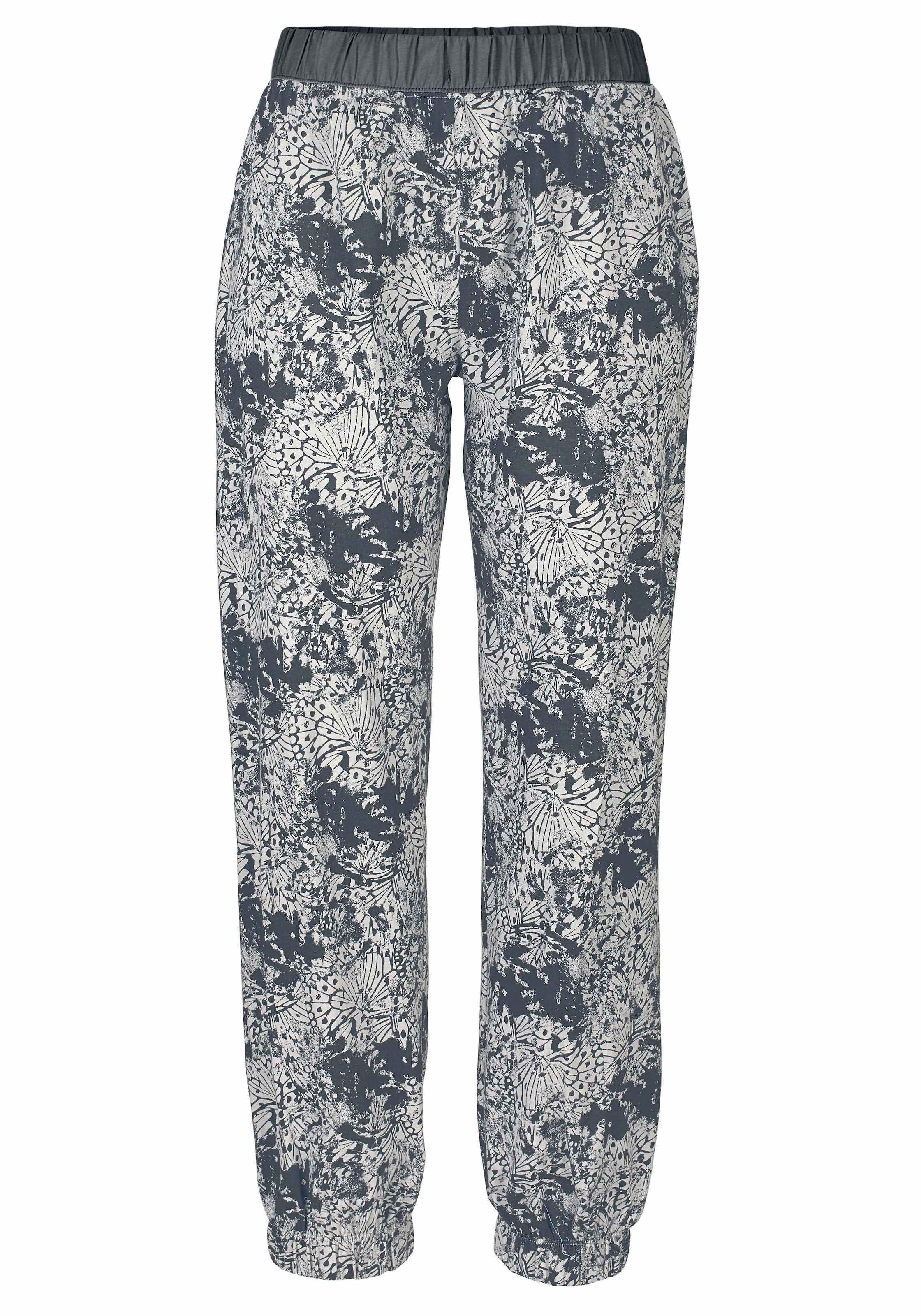 Buffalo Pyjama, (2 tlg., 1 Stück), mit gemusterter Hose und passendem  Langarmshirt & Wäsche auf Rechnung bestellen | Pyjama-Sets