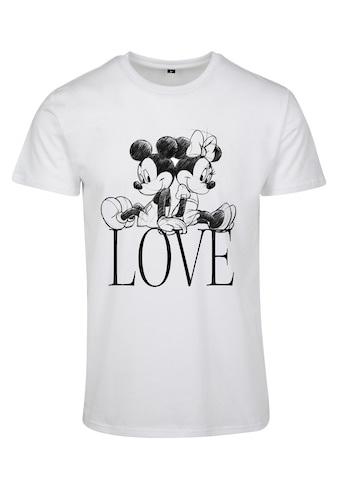 Merchcode Kurzarmshirt »Merchcode Damen Ladies Minnie Loves Mickey Tee« kaufen