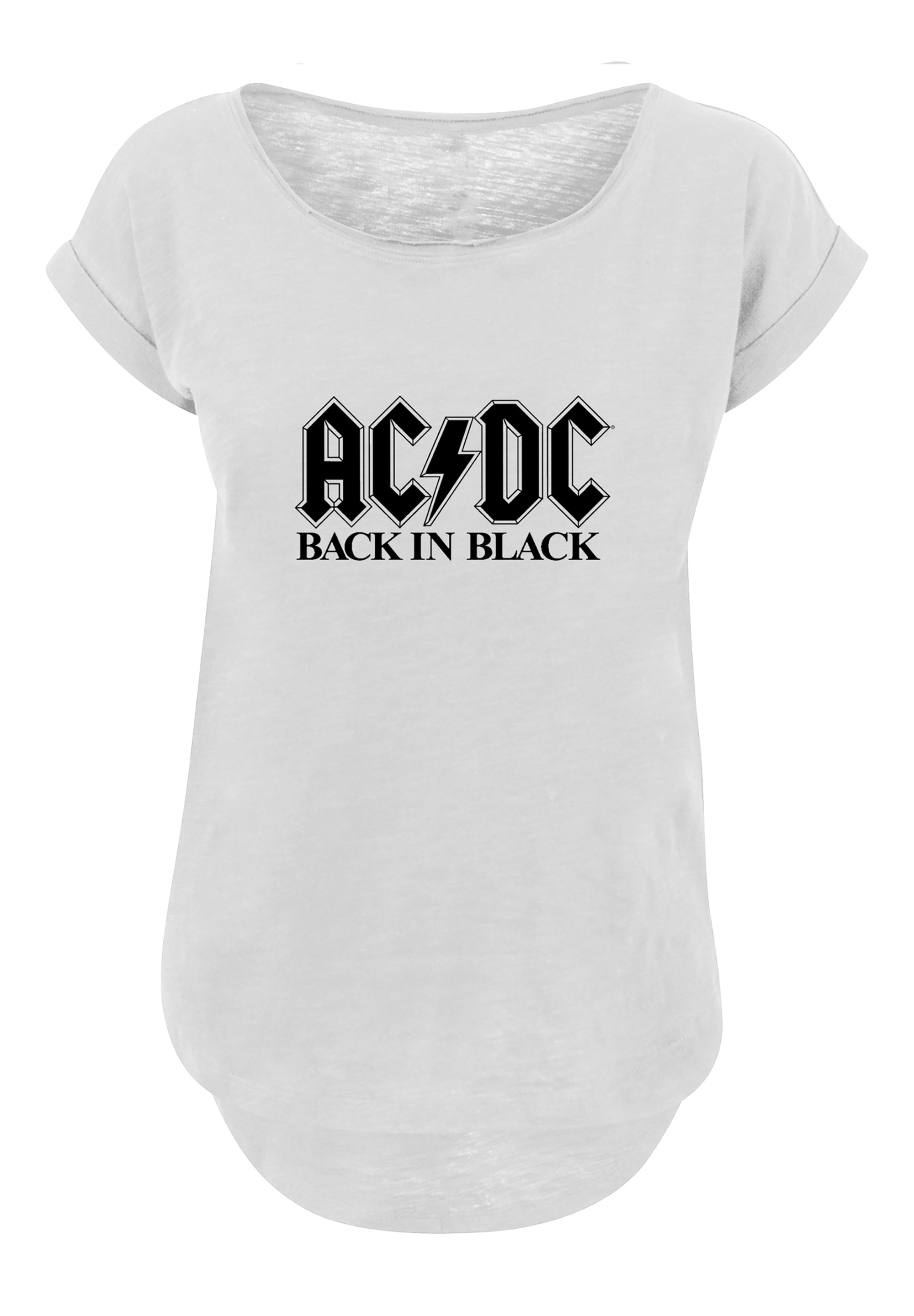 F4NT4STIC T-Shirt »ACDC Back In Black Logo für Kinder & Herren«, Print  kaufen | I'm walking