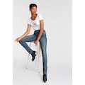 Arizona Slim-fit-Jeans »Svenja - Bund mit seitlichem Gummizugeinsatz«, High Waist