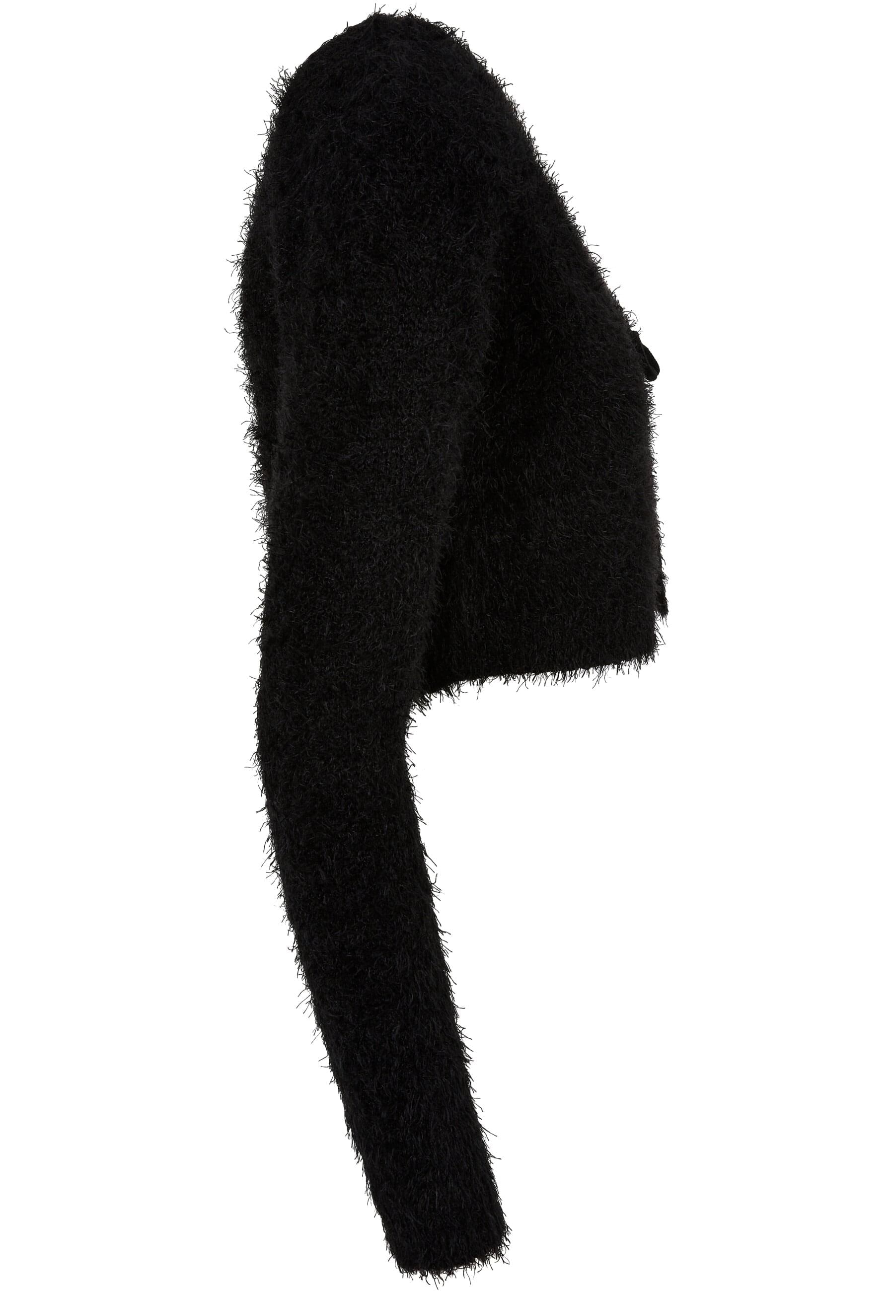 URBAN CLASSICS Strickjacke »Damen Ladies Tied Cropped Feather Cardigan«, (1  tlg.) online kaufen | I'm walking